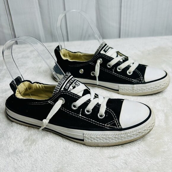 Converse Chuck Taylor All Star Shoreline Junior Size 2 Sneakers Black 647741F - Picture 1 of 9